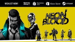 Neon Blood ya disponible para reserva y añadir a wishlist en todas las plataformas.