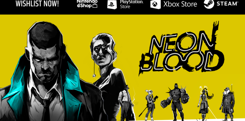 Neon Blood ya disponible para reserva y añadir a wishlist en todas las plataformas.