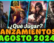 Lanzamientos AGOSTO 2024 🚀 ¿QUÉ JUGAR?  – Agenda de nuevos lanzamientos