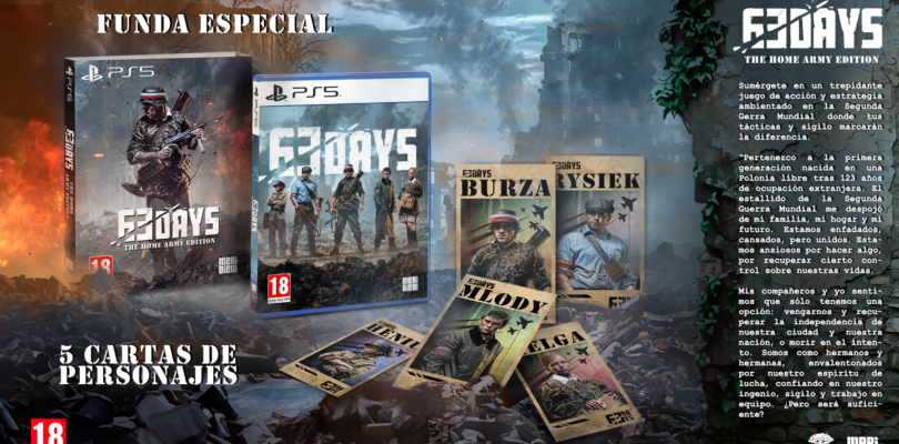 63 Days ya está disponible en formato físico para PlayStation 5