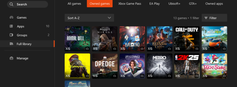 Xbox Insiders con Xbox Game Pass Ultimate ya pueden transmitir sus juegos propios en consolas Xbox