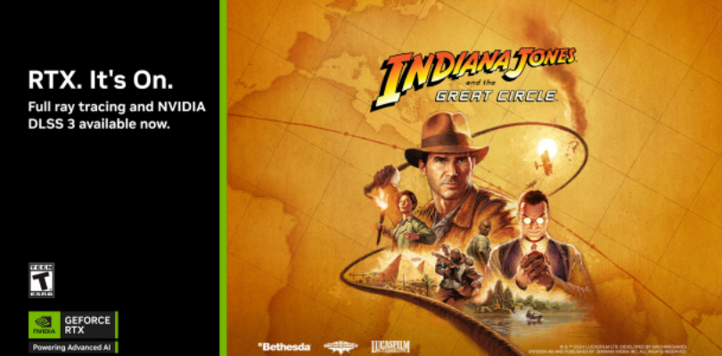 Indiana Jones y el Gran Círculo llega con DLSS 3 y trazado de rayos completo