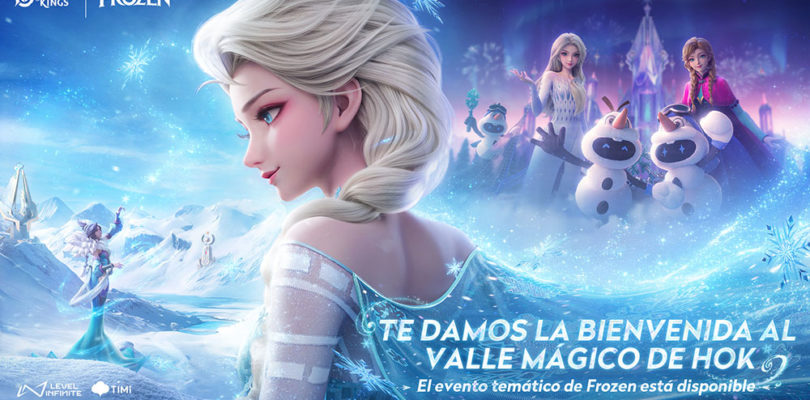 ¡Libera la magia, experimenta el encantador mundo helado de Honor of Kings con cosméticos inspirados en Frozen, de Disney!