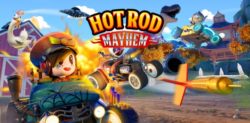 ¡Arranquen motores, demonios de la velocidad! Hot Rod Mayhem llega a las consolas