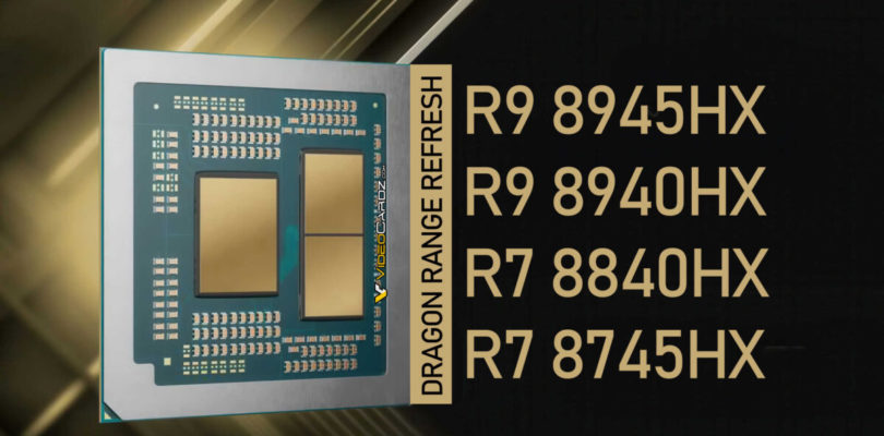 AMD amplía su gama para portátiles gaming con la serie Ryzen 8000HX para ofrecer el máximo rendimiento en juegos