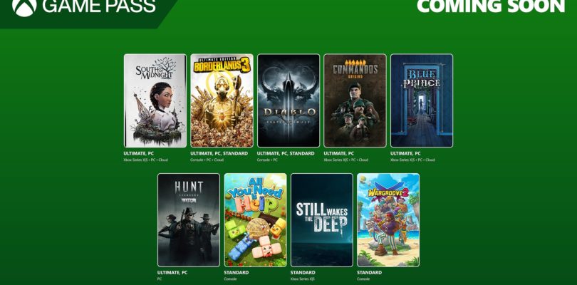 Próximamente en Xbox Game Pass: South of Midnight, Blue Prince, Borderlands 3 y mucho más