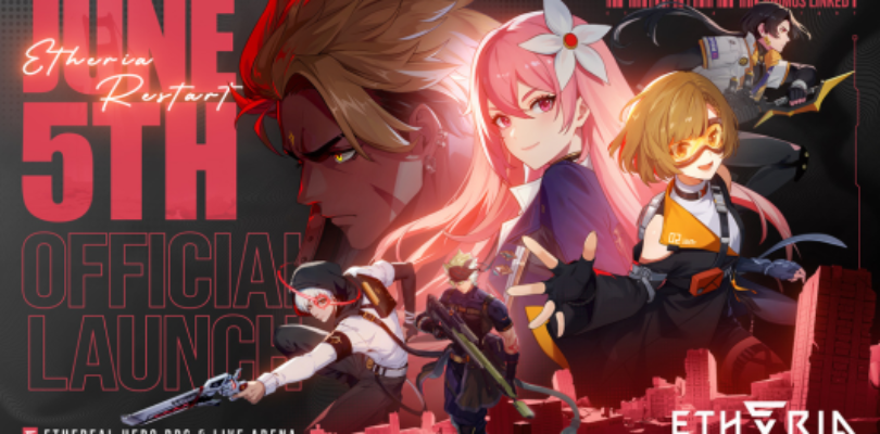 El RPG por turnos de última generación Etheria: Restart confirma su fecha de lanzamiento para el 5 de junio.