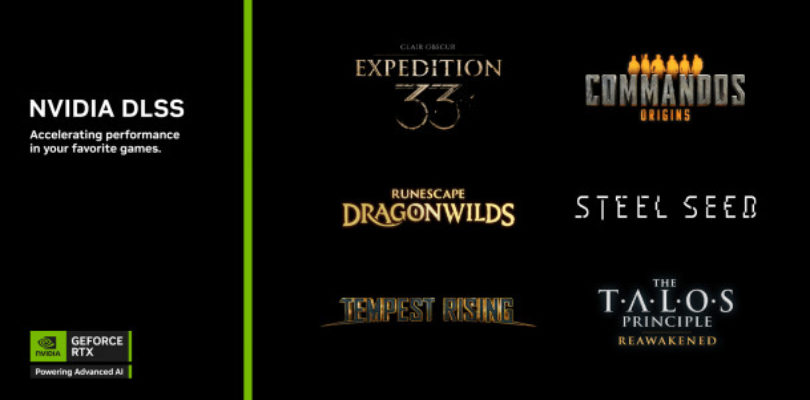 NVIDIA DLSS llega a seis juegos esta semana