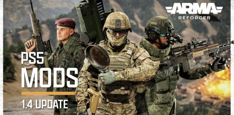 La actualización 1.4 de Arma Reforger llevará el soporte para mods a PlayStation 5