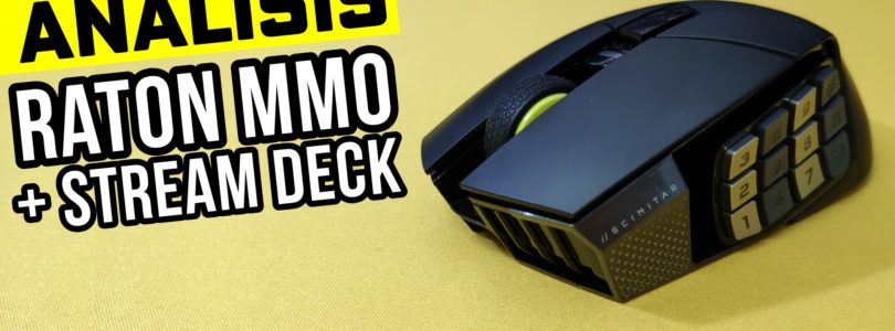 Análisis del ratón Corsair SCIMITAR ELITE WIRELESS SE – Mítico modelo ahora supervitaminado con Stream Deck