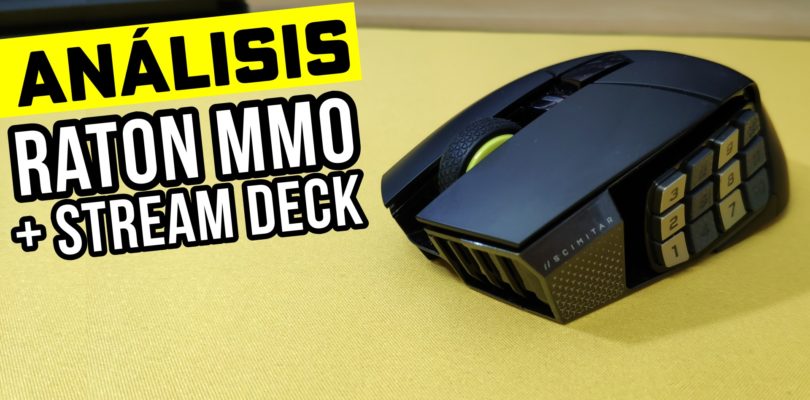 Análisis del ratón Corsair SCIMITAR ELITE WIRELESS SE – Mítico modelo ahora supervitaminado con Stream Deck