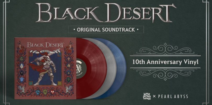 Pearl Abyss y Black Screen Records presentan el álbum de vinilo del 10.º aniversario de Black Desert