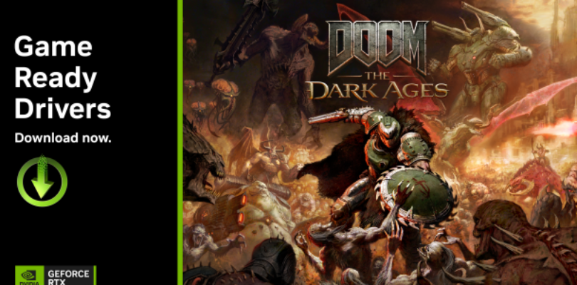 NVIDIA lanza los controladores para DOOM: The Dark Ages y más juegos con DLSS