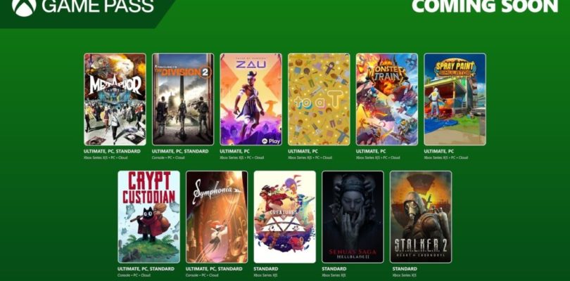 Llegan al Xbox Game Pass: Metaphor ReFantazio, The Division 2, Tales of Kenzera: Zau y más