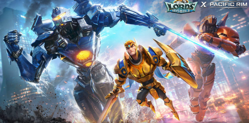 Los Kaijus asolan el reino en la nueva colaboración de Lords Mobile y Pacific Rim