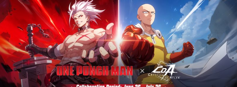 ¡Saitama llega a Atlan! Crystal of Atlan Lanza su Crossover con One-Punch Man
