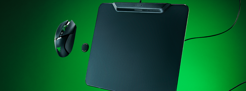 Alfombrilla Razer HyperFlux V2 con Sistema de carga wireless – Carga infinita para largas sesiones de juego