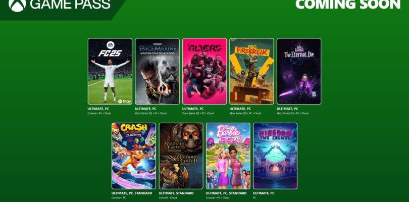 Próximamente en Game Pass: EA Sports FC 25, The Alters, FBC: Firebreak y muchos más