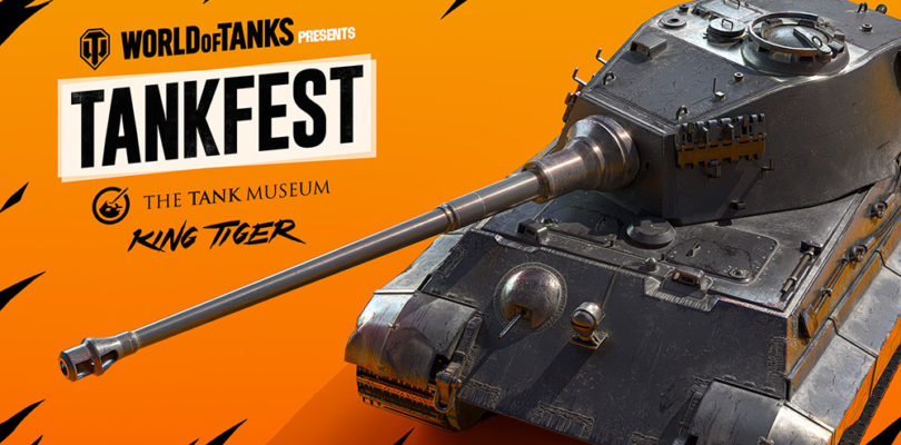 World of Tanks lleva al King Tiger al TANKFEST 2025