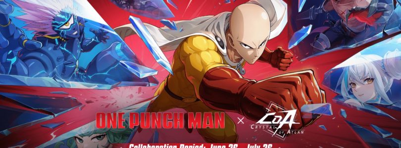 Crystal of Atlan x One-Punch Man: el crossover que une magia y fuerza descomunal
