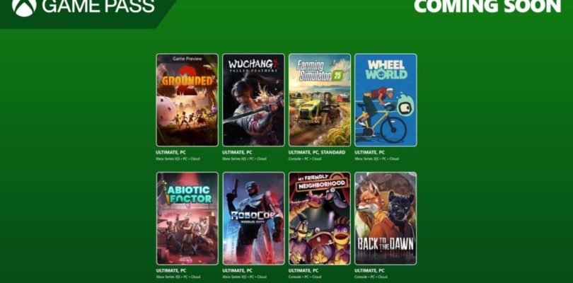 Próximamente en Game Pass: Grounded 2 (Game Preview), Wuchang: Fallen Feathers, Farming Simulator 25 y muchos más