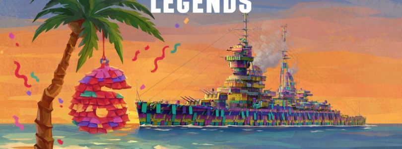 World of Warships: Legends celebra su sexto aniversario con la Operación Piñata