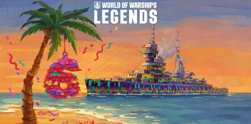 World of Warships: Legends celebra su sexto aniversario con la Operación Piñata