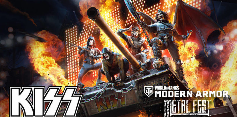 KISS prende la llama del Metal Fest en World of Tanks Modern Armor