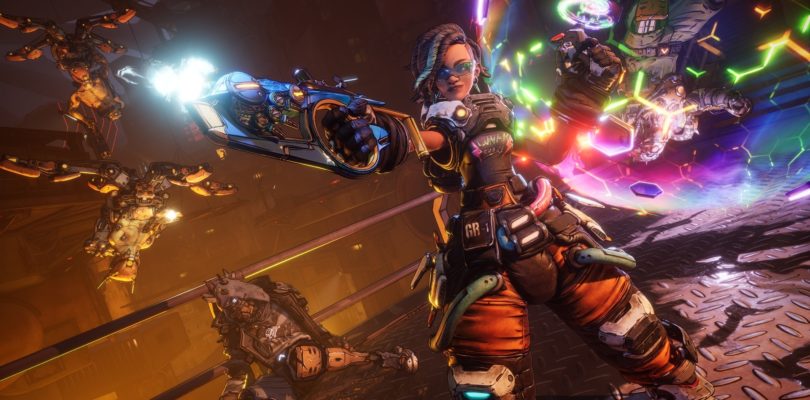 Harlowe la Gravitar, la nueva buscacámaras de Borderlands 4, desata el caos con sus habilidades criogénicas y radiactivas