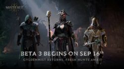 Mistfall Hunter anuncia la Beta 3, que comenzará el 16 de septiembre de 2025