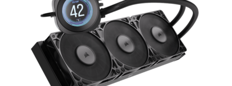 CORSAIR lanza NAUTILUS RS LCD con una vibrante pantalla personalizable