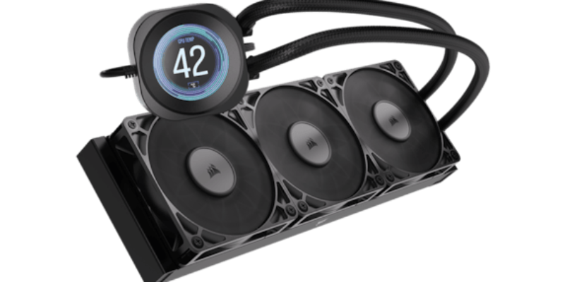 CORSAIR lanza NAUTILUS RS LCD con una vibrante pantalla personalizable