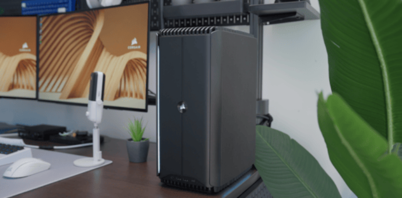 El CORSAIR ONE a600 ofrece refrigeración mejorada y un rendimiento adaptable en un diseño compacto