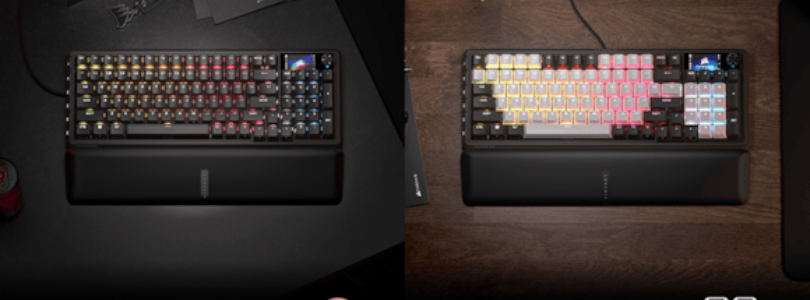 CORSAIR continúa su larga tradición de innovación con los revolucionarios teclados para juegos Vanguard Pro 96 y Vanguard 96