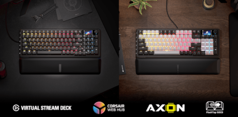 CORSAIR continúa su larga tradición de innovación con los revolucionarios teclados para juegos Vanguard Pro 96 y Vanguard 96
