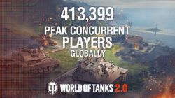 World of Tanks 2.0 alcanza los 413.399 jugadores concurrentes
