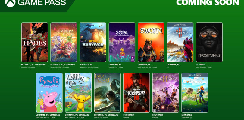 Próximamente en Game Pass: Hades, Visions of Mana, Deep Rock Galactic: Survivor y más