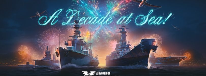 Celebra una década de dominación naval con la actualización del décimo aniversario de World of Warships