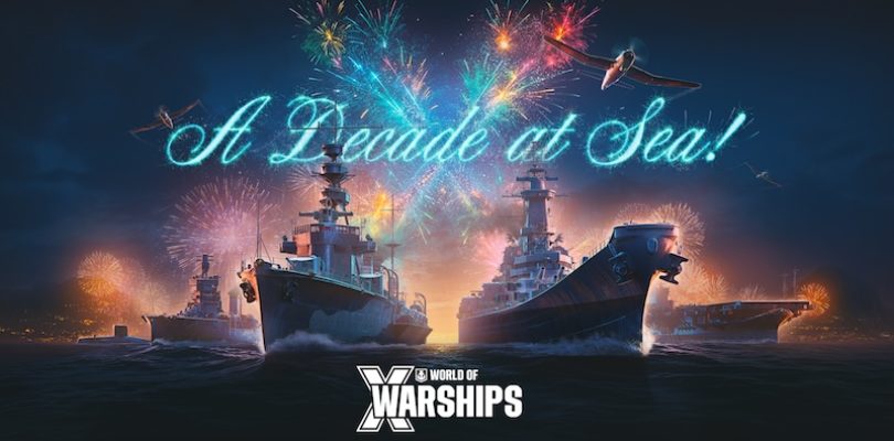 Celebra una década de dominación naval con la actualización del décimo aniversario de World of Warships