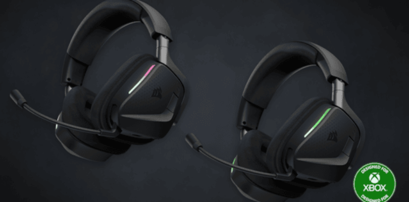 CORSAIR anuncia los auriculares para juegos VOID v2 MAX WIRELESS mejorados para Xbox y PC con conexiones de audio simultáneas, Dolby Atmos y batería de larga duración.