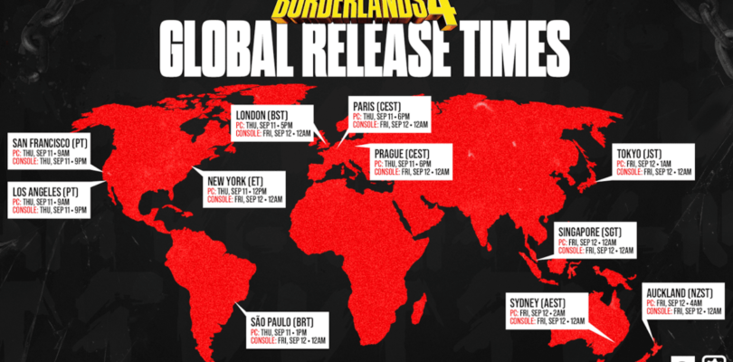 ¡Prepárate para aterrizar en Kairos con el tráiler oficial de la semana de lanzamiento de Borderlands 4 y las horas de lanzamiento!