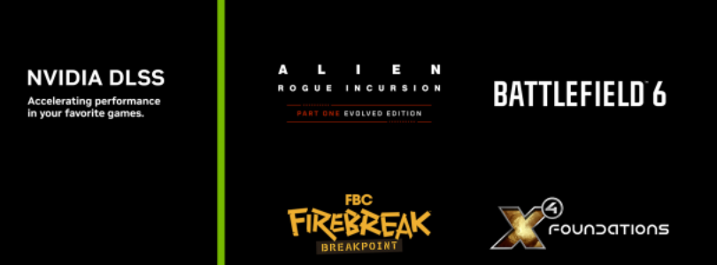 NVIDIA anuncia DLSS 4 para Alien: Rogue Incursion, Battlefield 6 y nuevos drivers