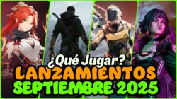 Calendario de Lanzamientos SEPTIEMBRE 2025 – Nuevo MMOs, survivals, extraction, roguelikes…