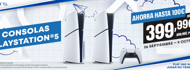 Ya disponible la nueva promoción de PlayStation® en tiendas