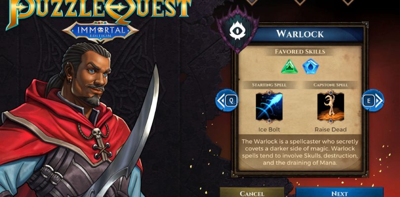 Puzzle Quest regresa con nuevo contenido en su Immortal Edition