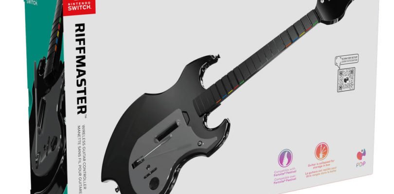 Ya está disponible la guitarra inalámbrica RIFFMASTER de Turtle Beach para Nintendo Switch