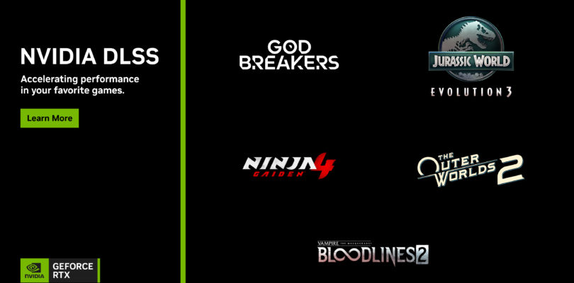 NVIDIA anuncia la llegada de nuevos juegos con tecnologías RTX