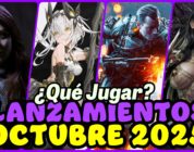 Los lanzamientos de videojuegos más esperados de octubre de 2025