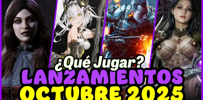 Los lanzamientos de videojuegos más esperados de octubre de 2025