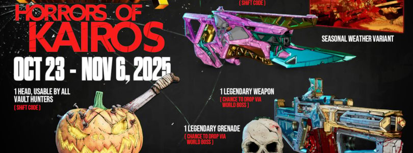 El minievento de temporada gratuito de Borderlands 4 Horrors of Kairos ya está disponible